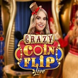 Crazy Coin Flip slot visual from Evolution available on berriez-casino.fi