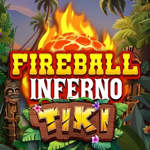 Fireball Inferno Tiki slot visual from NetEnt available on berriez-casino.fi