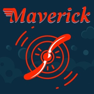 Official Casino Games logo: Maverick by AD LUNAM at Berriez Casino