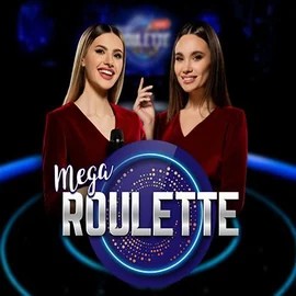 Mega Roulette logo by Pragmatic Play at Berriez Casino