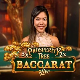 Prosperity Tree Baccarat logo – Live Casino by Evolution at Berriez Casino