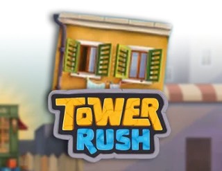 Tower Rush online game logo by Galaxsys on berriez-casino.fi